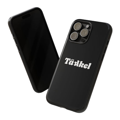 TÄKKEL Classic Hard Case Schwarz iPhone