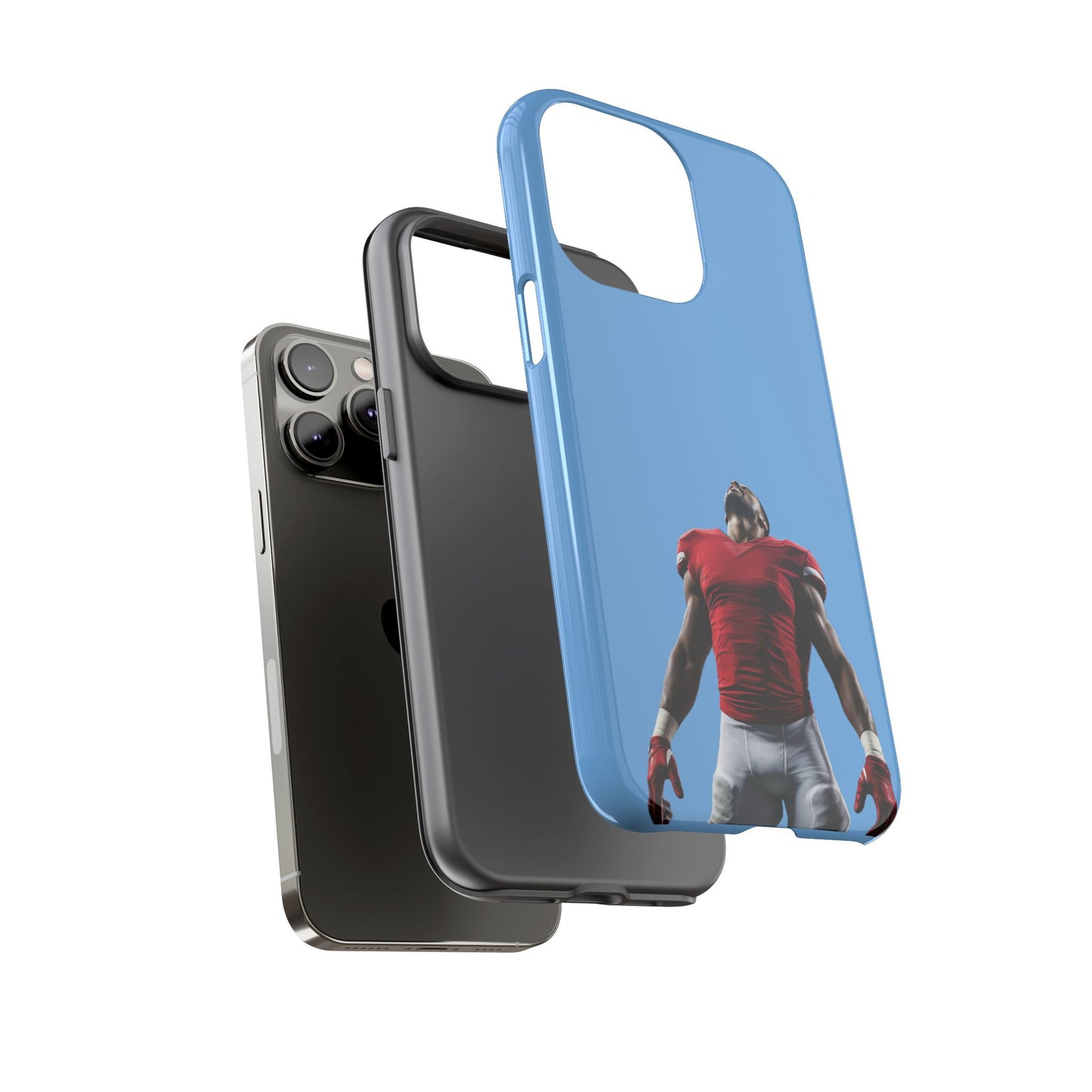 Never Sleep Hard Case Babyblau iPhone