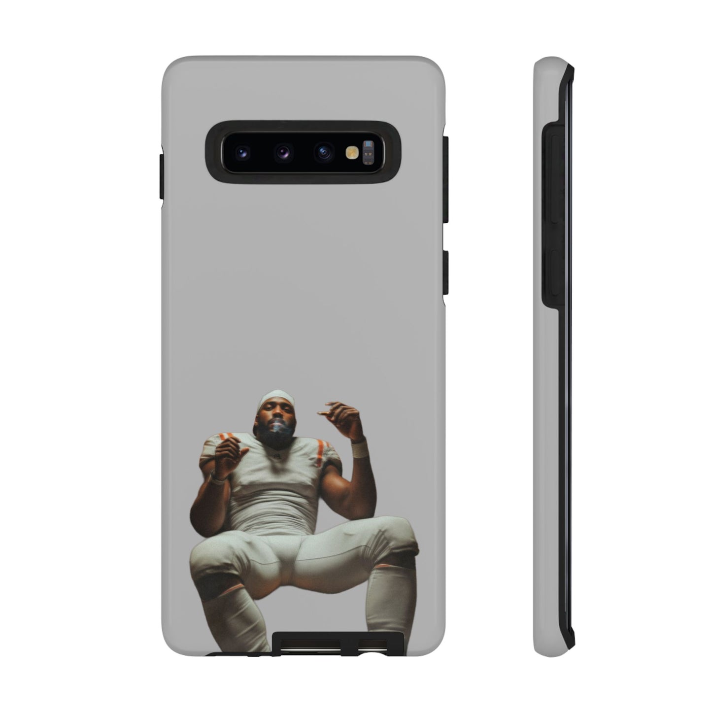 Who´s gonna smoke Hard Case Grau Samsung