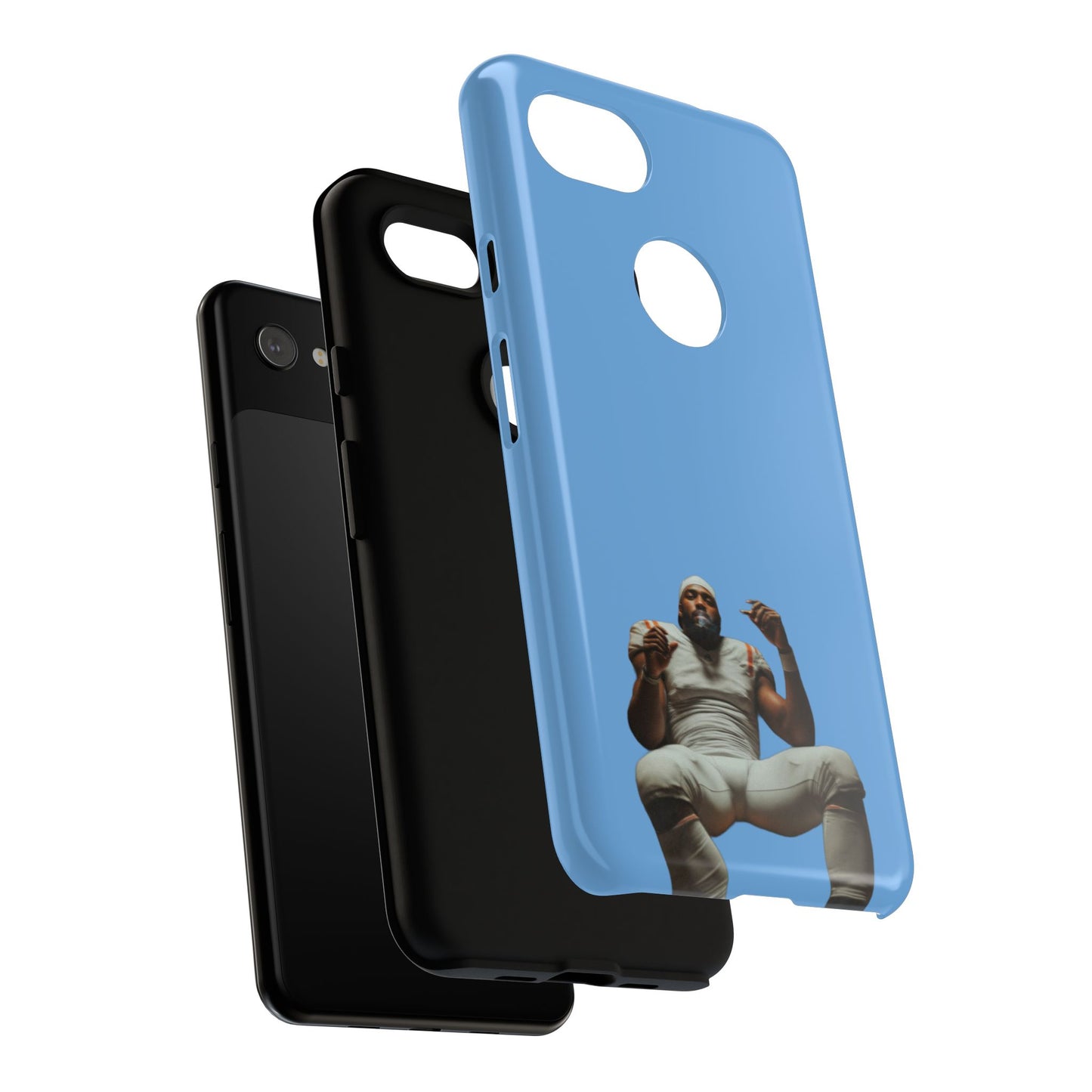 Smoke Hard Case Babyblau Google Pixel