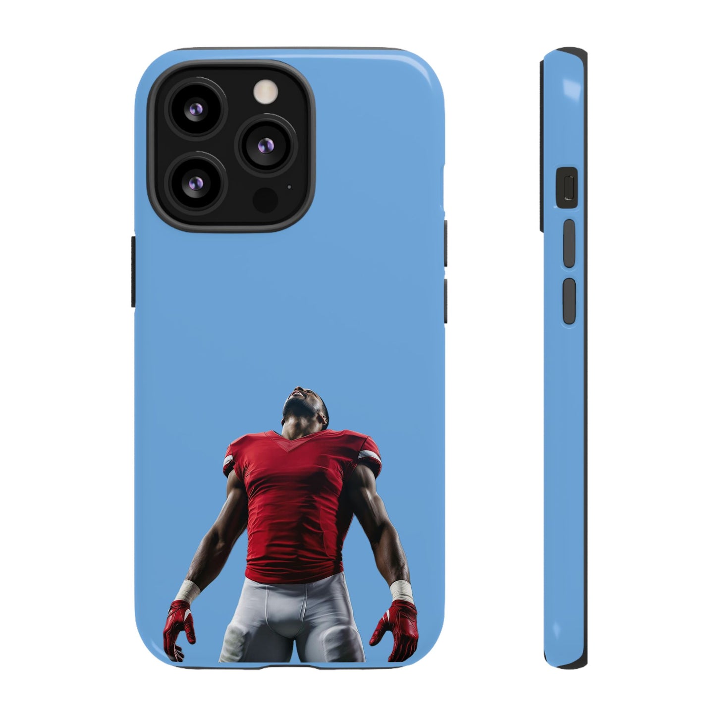 Never Sleep Hard Case Babyblau iPhone