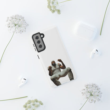 Who´s gonna smoke Hard Case Weiß Samsung