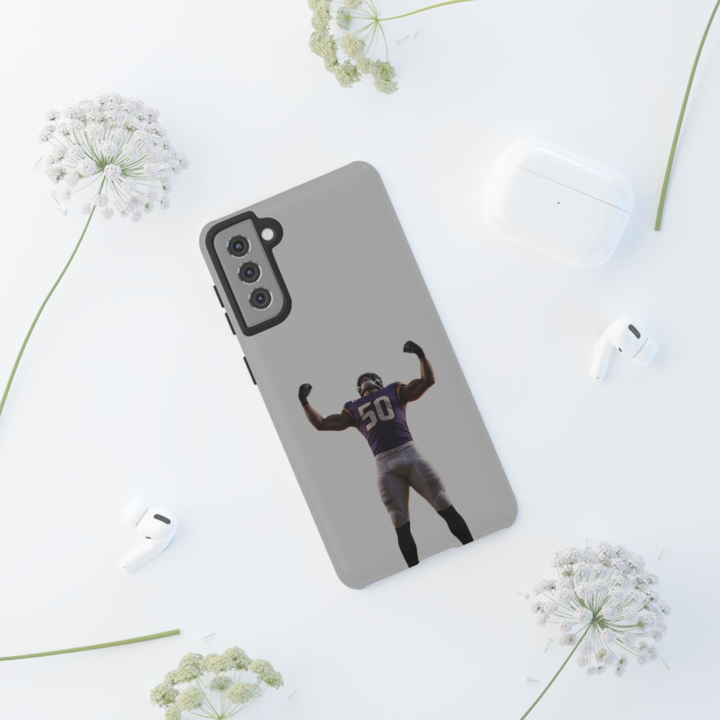 Defeating Hard Case Grau Samsung