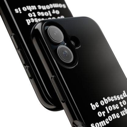 Too Obsessed Hard Case Schwarz Samsung