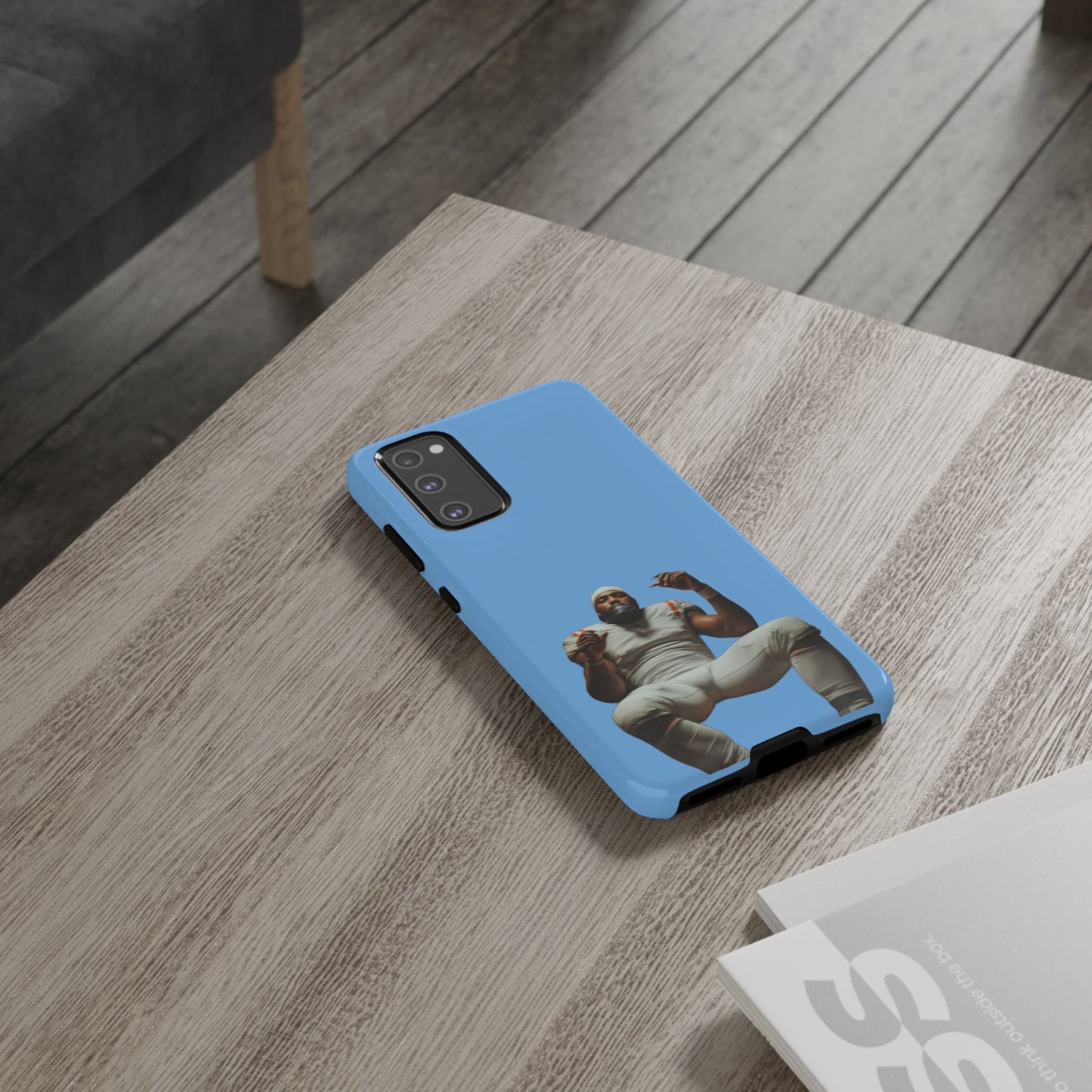 Who´s gonna smoke Hard Case Babyblau Samsung