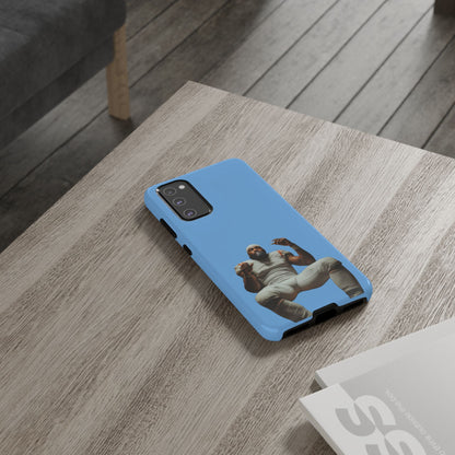 Who´s gonna smoke Hard Case Babyblau Samsung