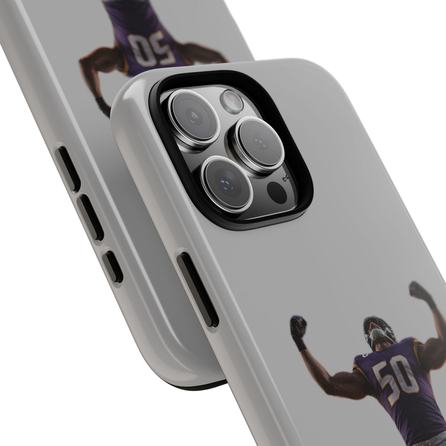 Never Enough Hard Case Grau iPhone