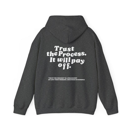 Unisex Heavy Hoodie Trust The Process