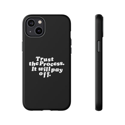 Trust harder Hard Case Schwarz iPhone
