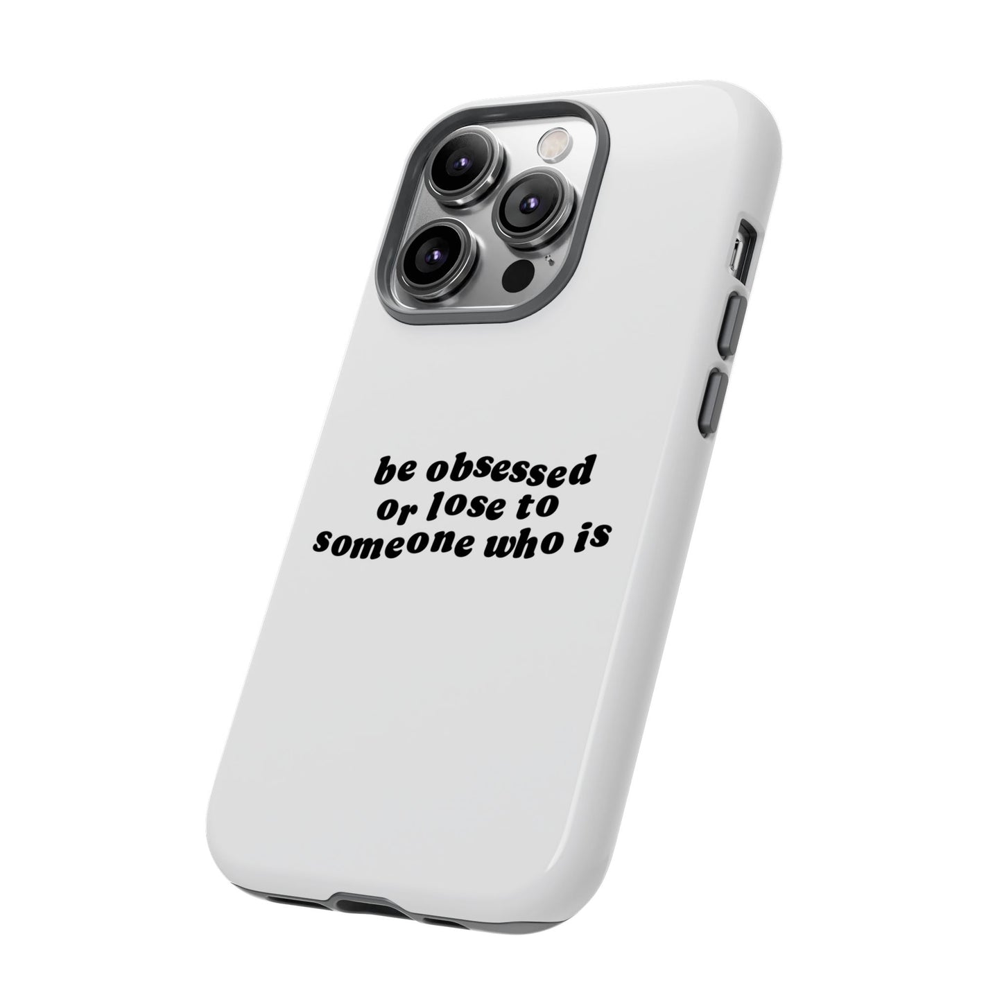 Be Obsessed Hard Case Weiß iPhone