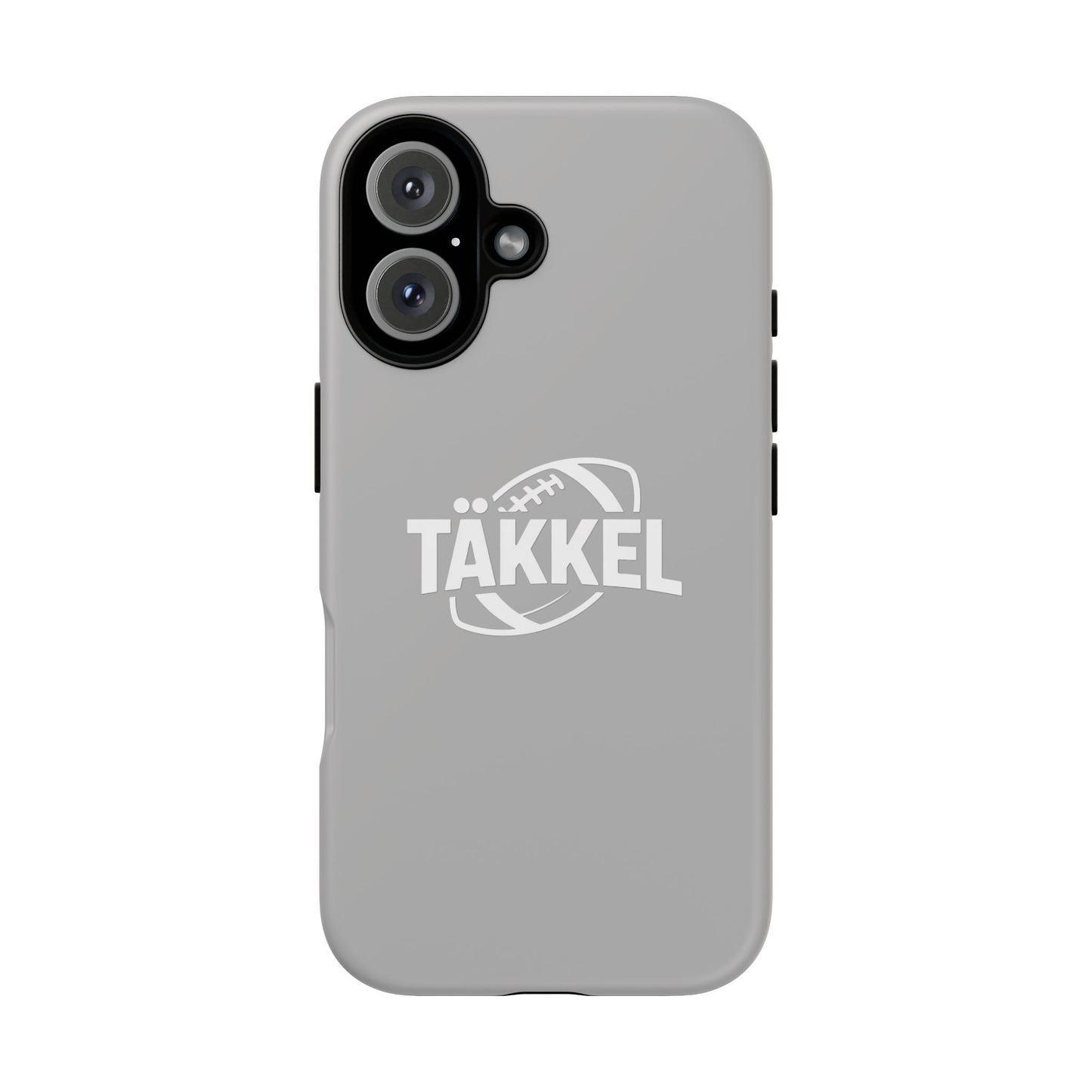 TÄKKEL FOOTBALL Hard Case Grau iPhone
