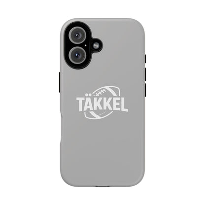 TÄKKEL FOOTBALL Hard Case Grau iPhone