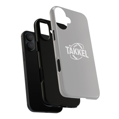TÄKKEL FOOTBALL Hard Case Grau iPhone