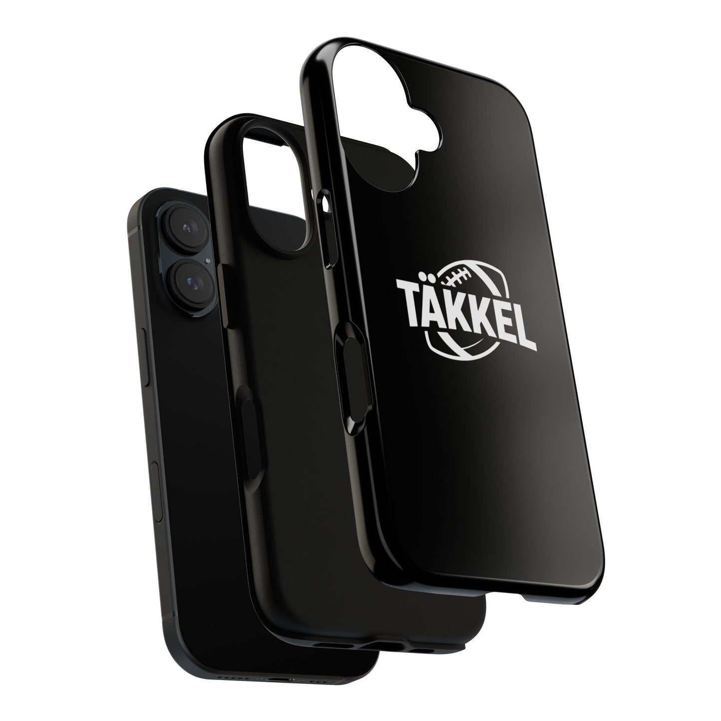 TÄKKEL FOOTBALL Hard Case Schwarz iPhone