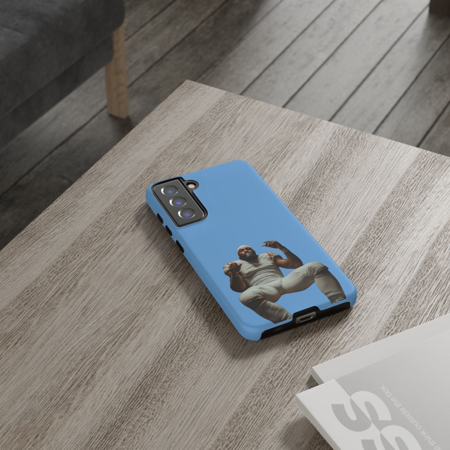 Who´s gonna smoke Hard Case Babyblau Samsung