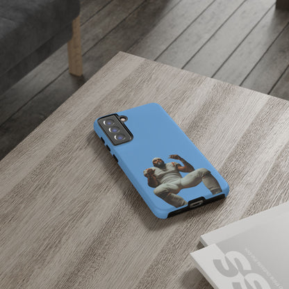 Who´s gonna smoke Hard Case Babyblau Samsung