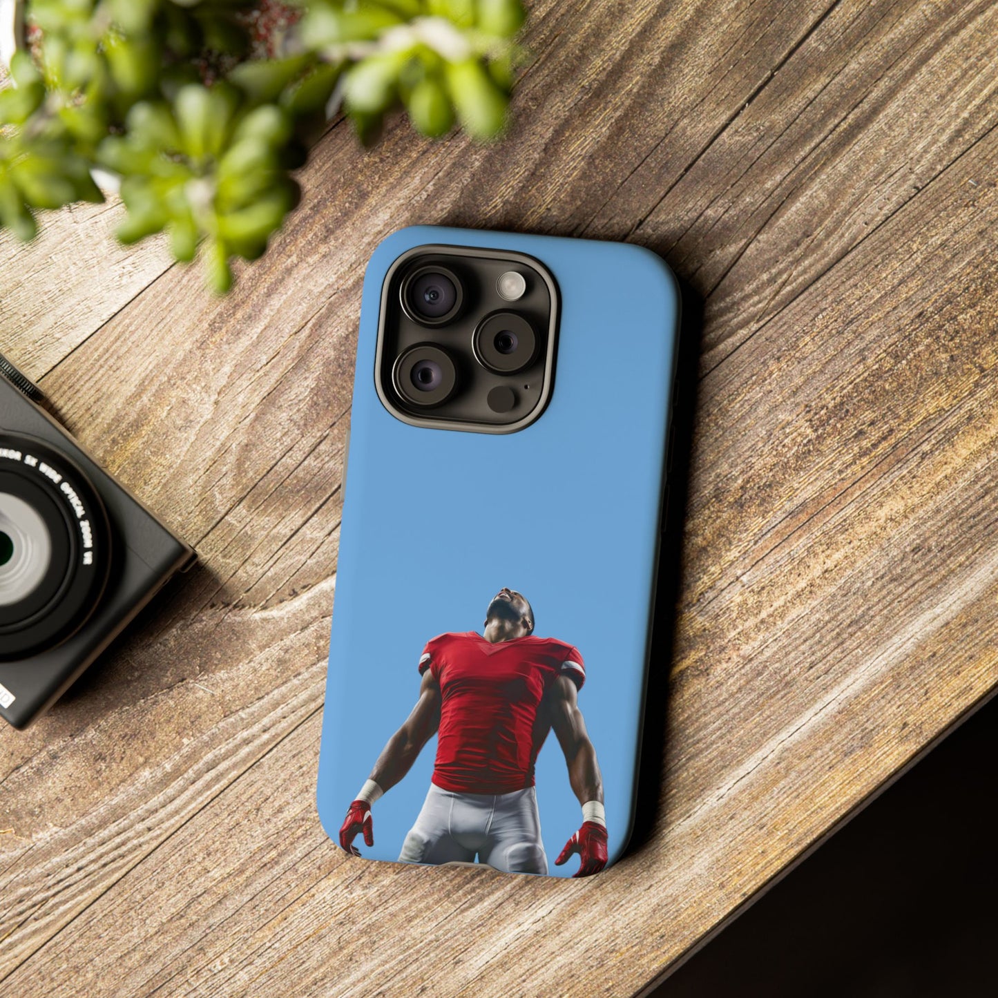 Never Sleep Hard Case Babyblau iPhone