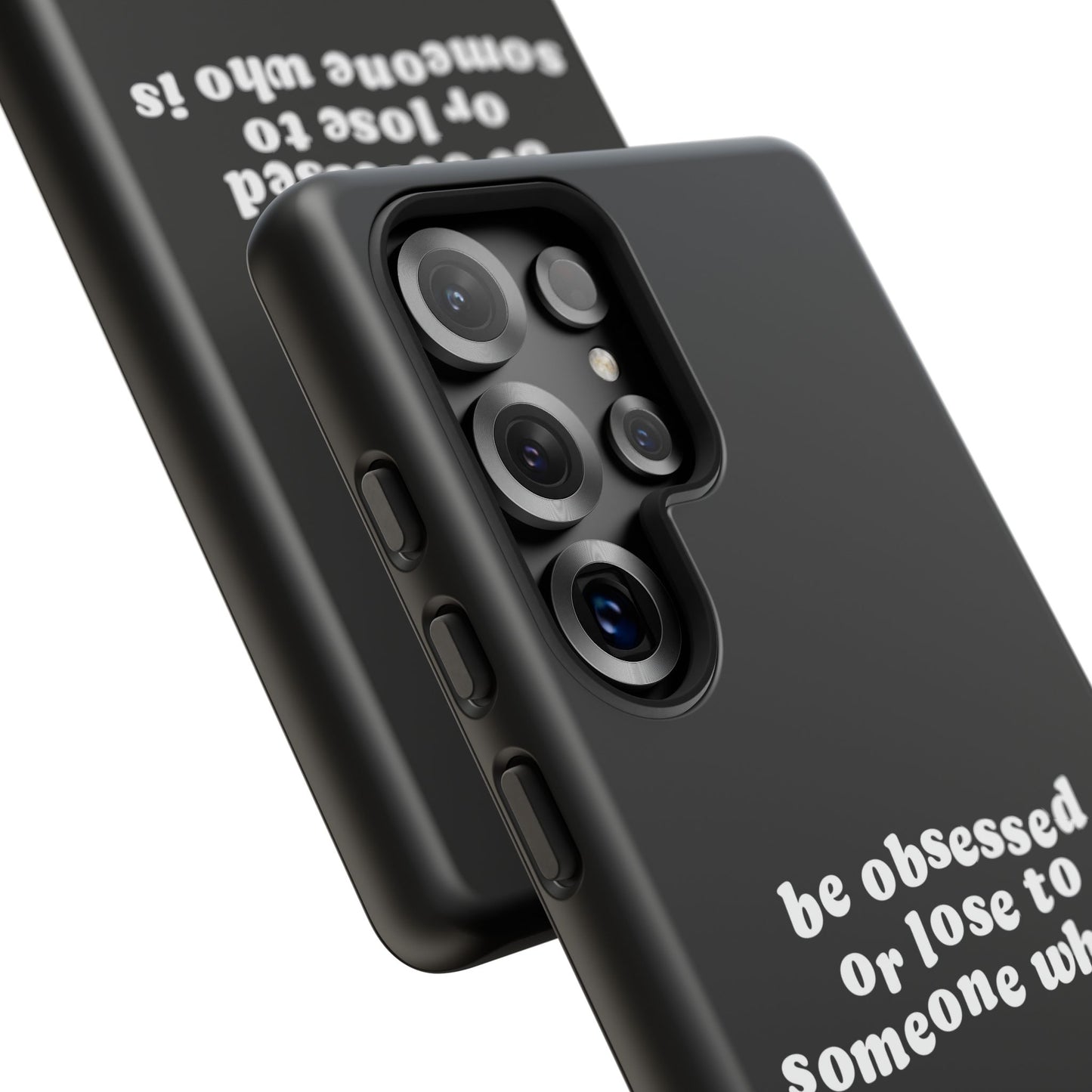 Too Obsessed Hard Case Schwarz Samsung