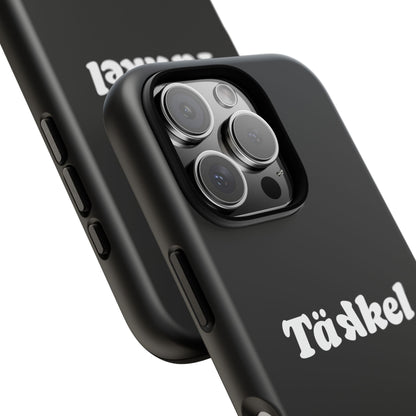 TÄKKEL Classic Hard Case Schwarz iPhone