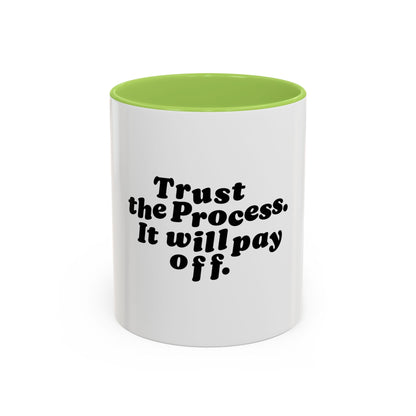 TÄKKEL MUG - Two Tone Trust The Process