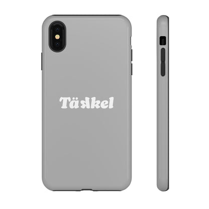 TÄKKEL Classic Hard Case Grau iPhone