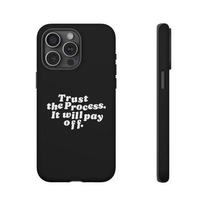 Trust harder Hard Case Schwarz iPhone