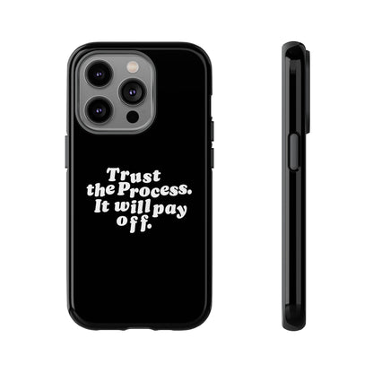 Trust harder Hard Case Schwarz iPhone