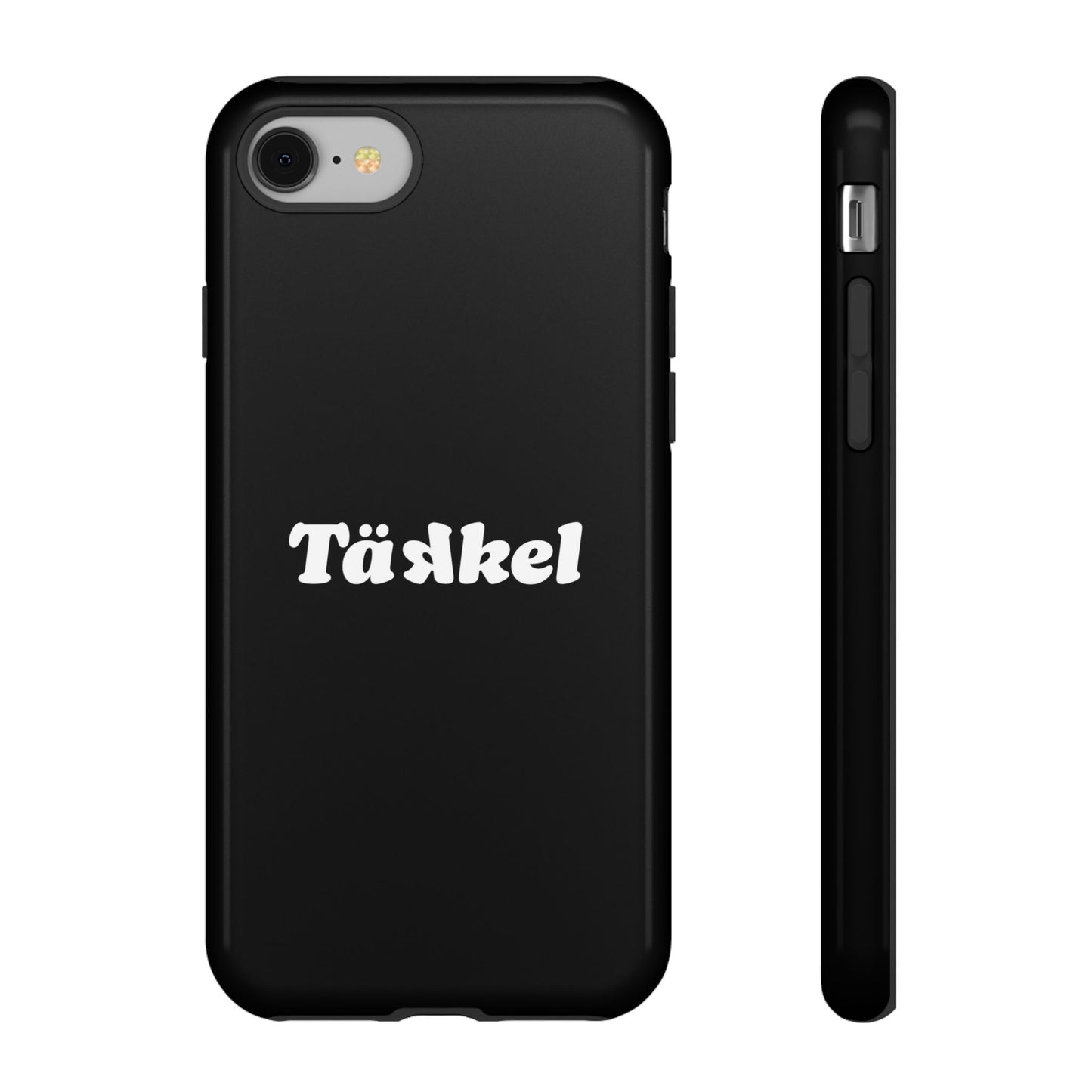 TÄKKEL Classic Hard Case Schwarz iPhone