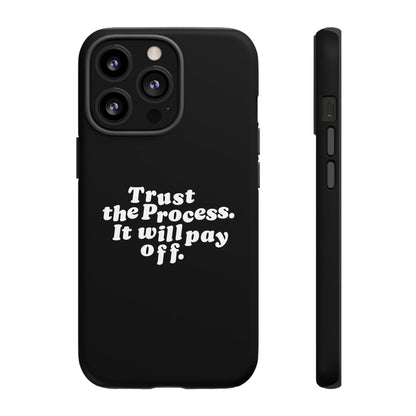 Trust harder Hard Case Schwarz iPhone