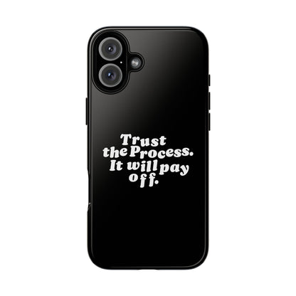 Trust harder Hard Case Schwarz iPhone