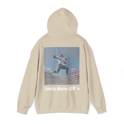 Unisex Heavy Hoodie I ONLY DATE QB`S