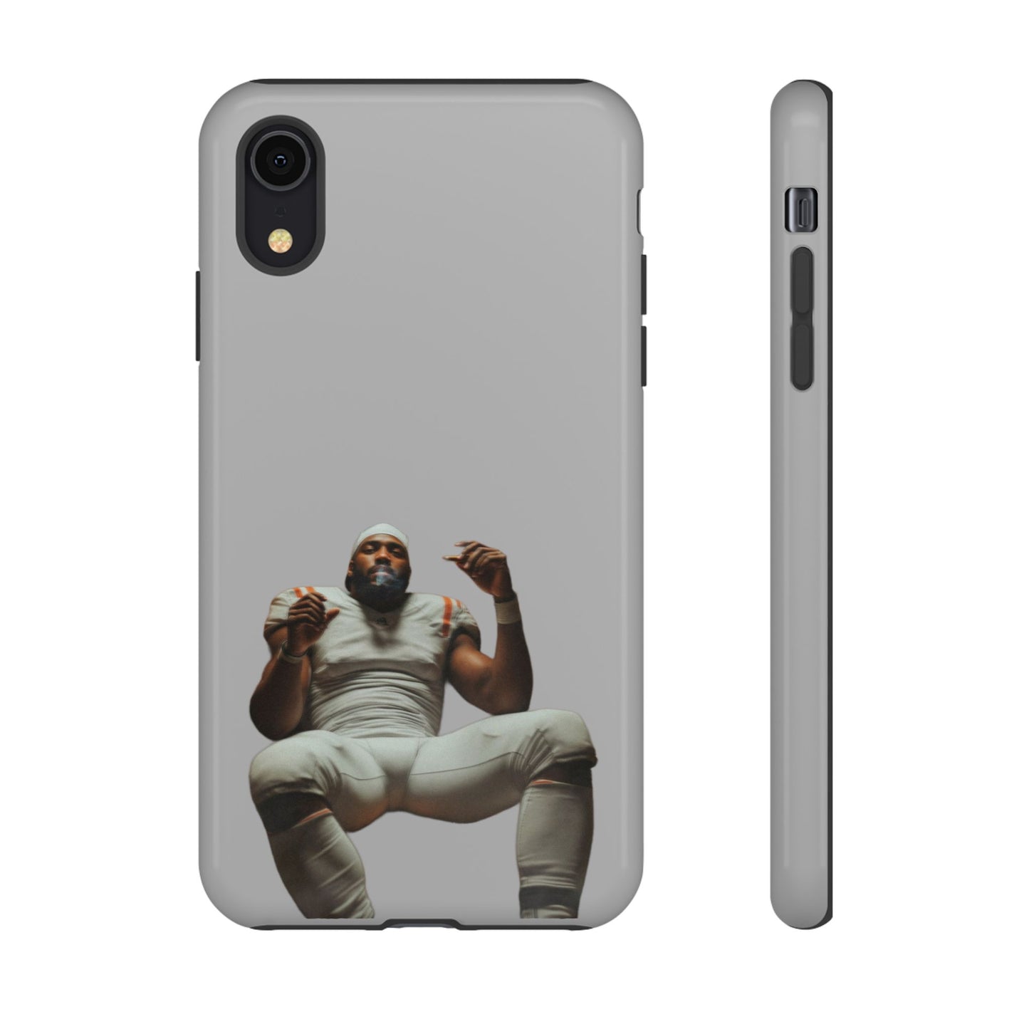 Who´s gonna smoke Hard Case Grau iPhone