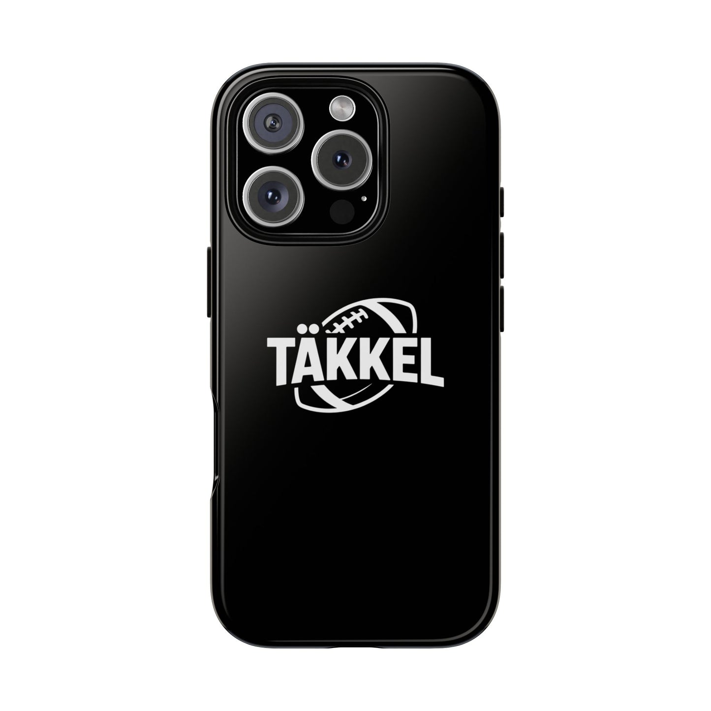 TÄKKEL FOOTBALL Hard Case Schwarz iPhone
