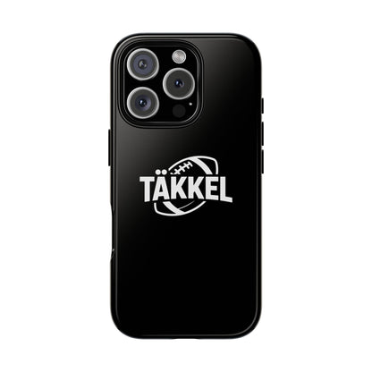 TÄKKEL FOOTBALL Hard Case Schwarz iPhone