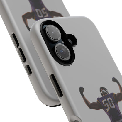 Never Enough Hard Case Grau iPhone