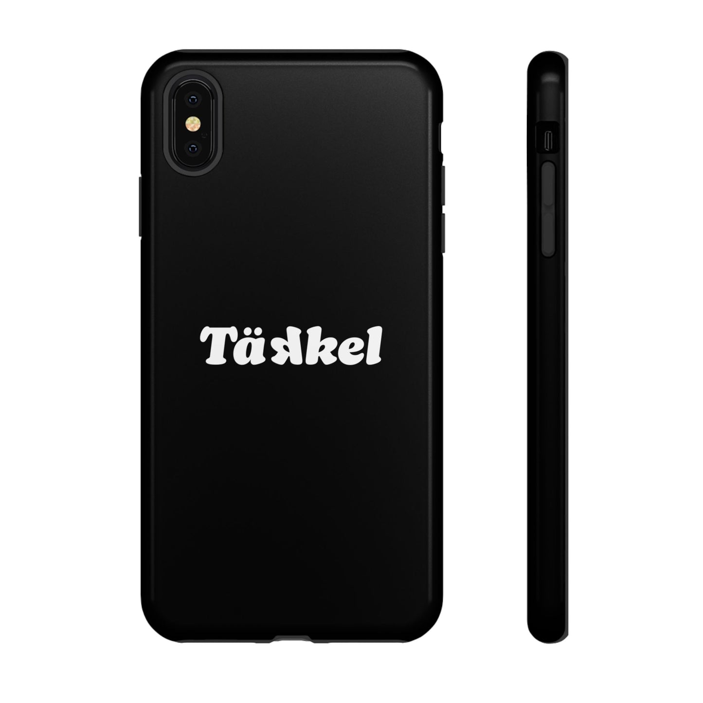TÄKKEL Classic Hard Case Schwarz iPhone