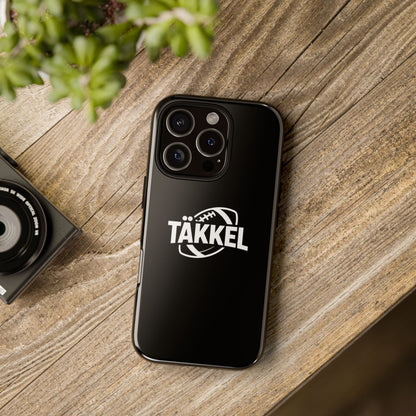 TÄKKEL FOOTBALL Hard Case Schwarz iPhone