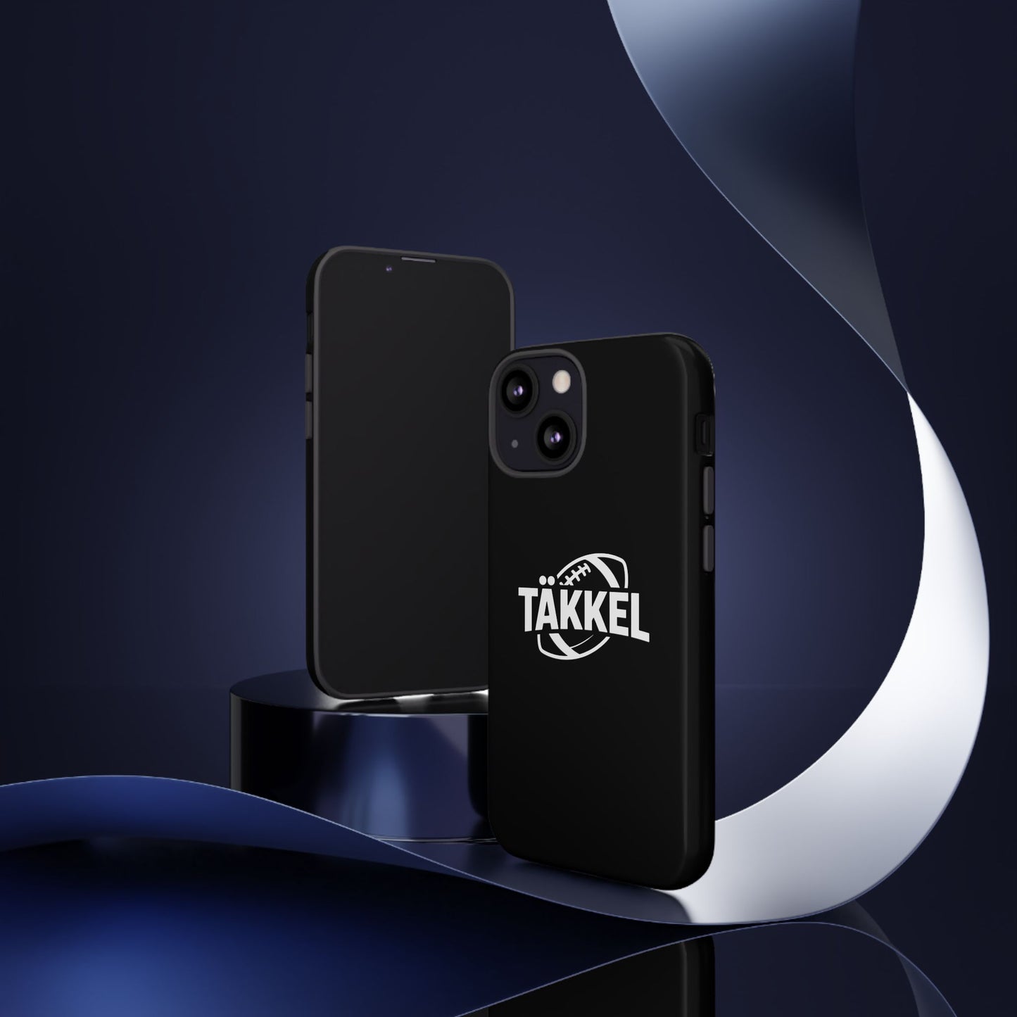 TÄKKEL FOOTBALL Hard Case Schwarz iPhone