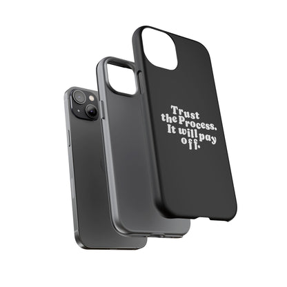 Trust harder Hard Case Schwarz iPhone