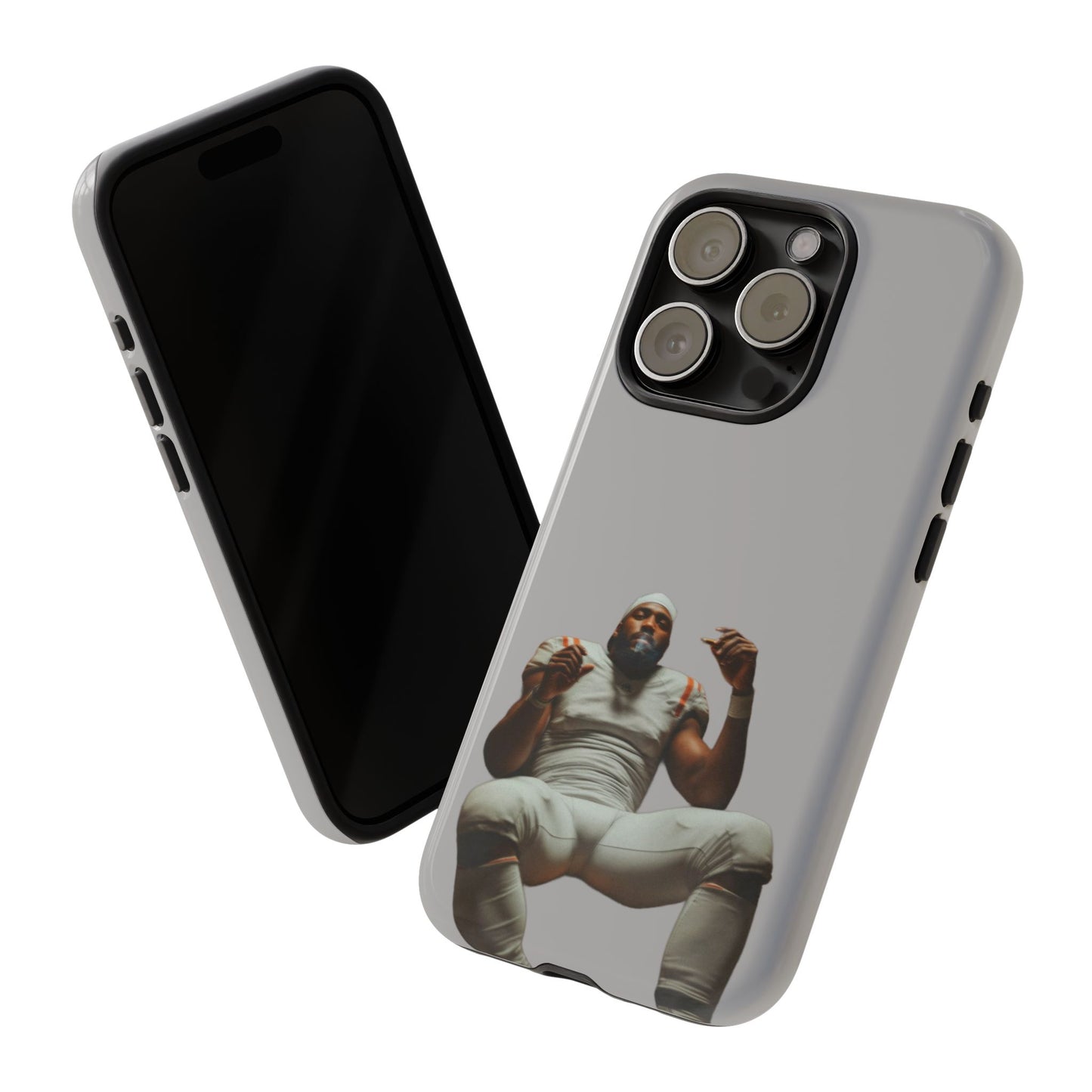 Who´s gonna smoke Hard Case Grau iPhone
