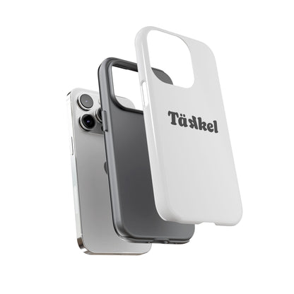 TÄKKEL Classic Hard Case Weiß iPhone