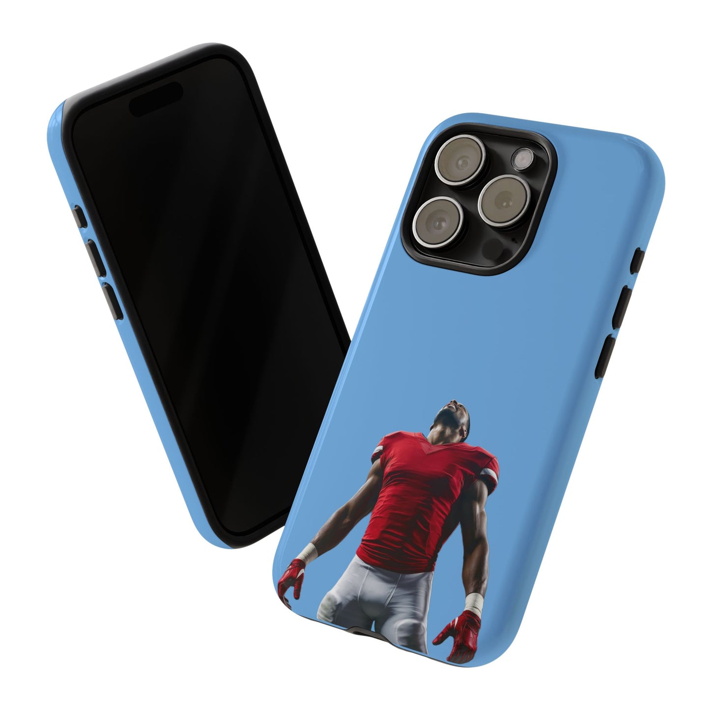 Never Sleep Hard Case Babyblau iPhone