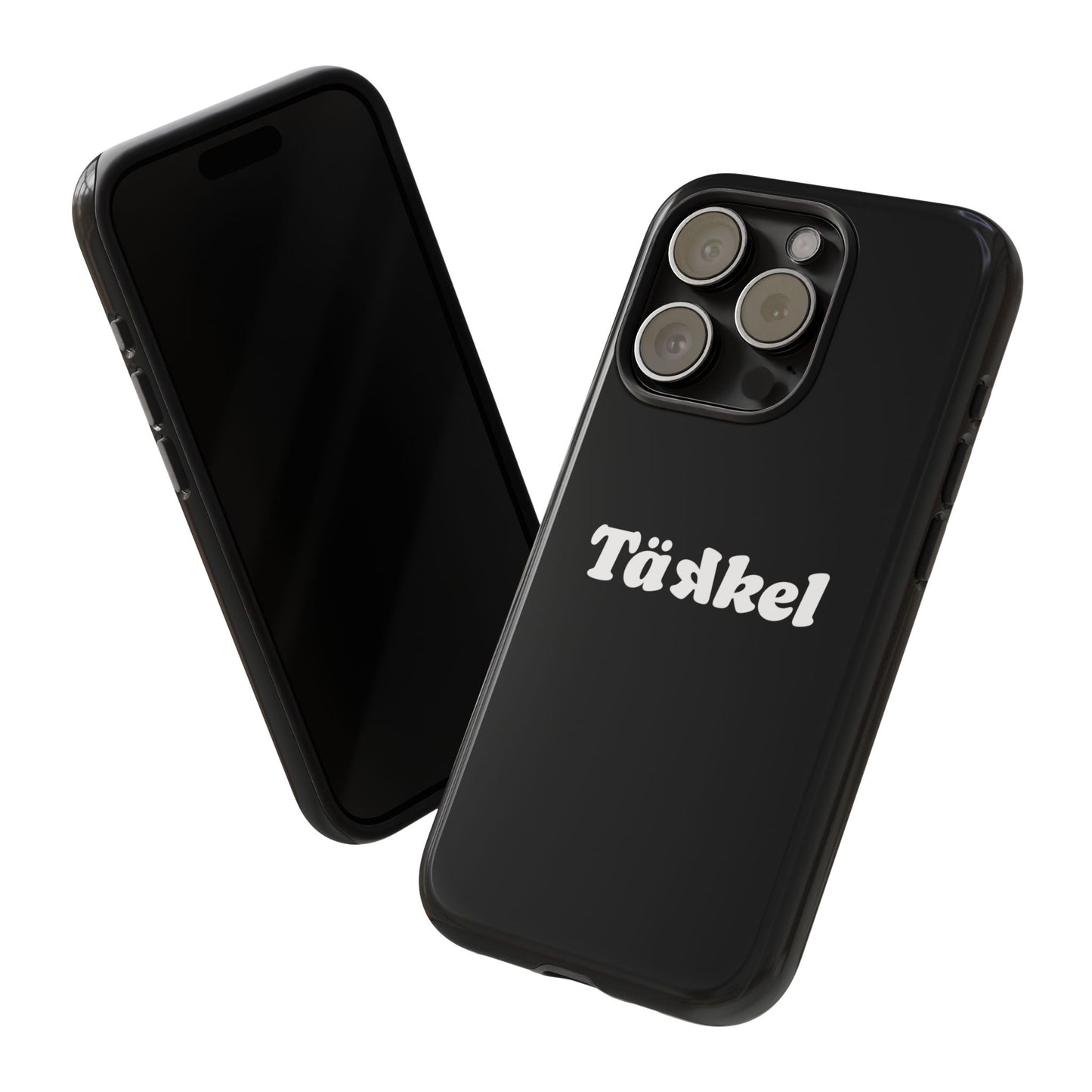 TÄKKEL Classic Hard Case Schwarz iPhone