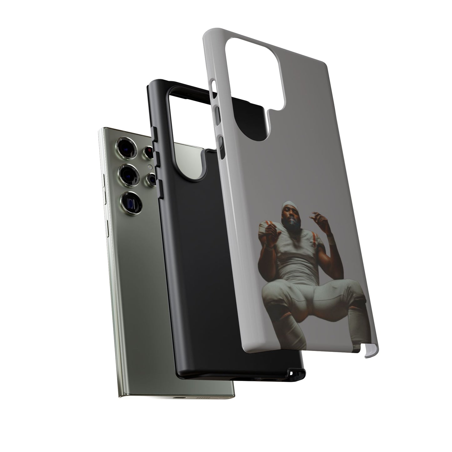 Who´s gonna smoke Hard Case Grau Samsung