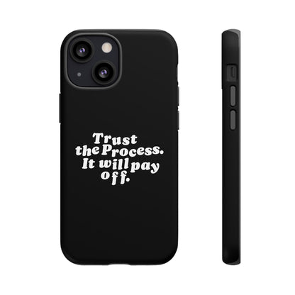 Trust harder Hard Case Schwarz iPhone