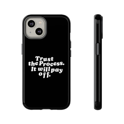 Trust harder Hard Case Schwarz iPhone