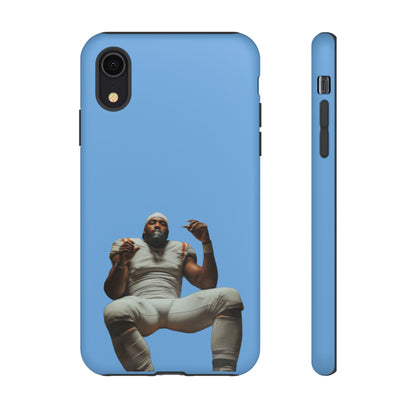 Who´s gonna smoke Hard Case Babyblau iPhone