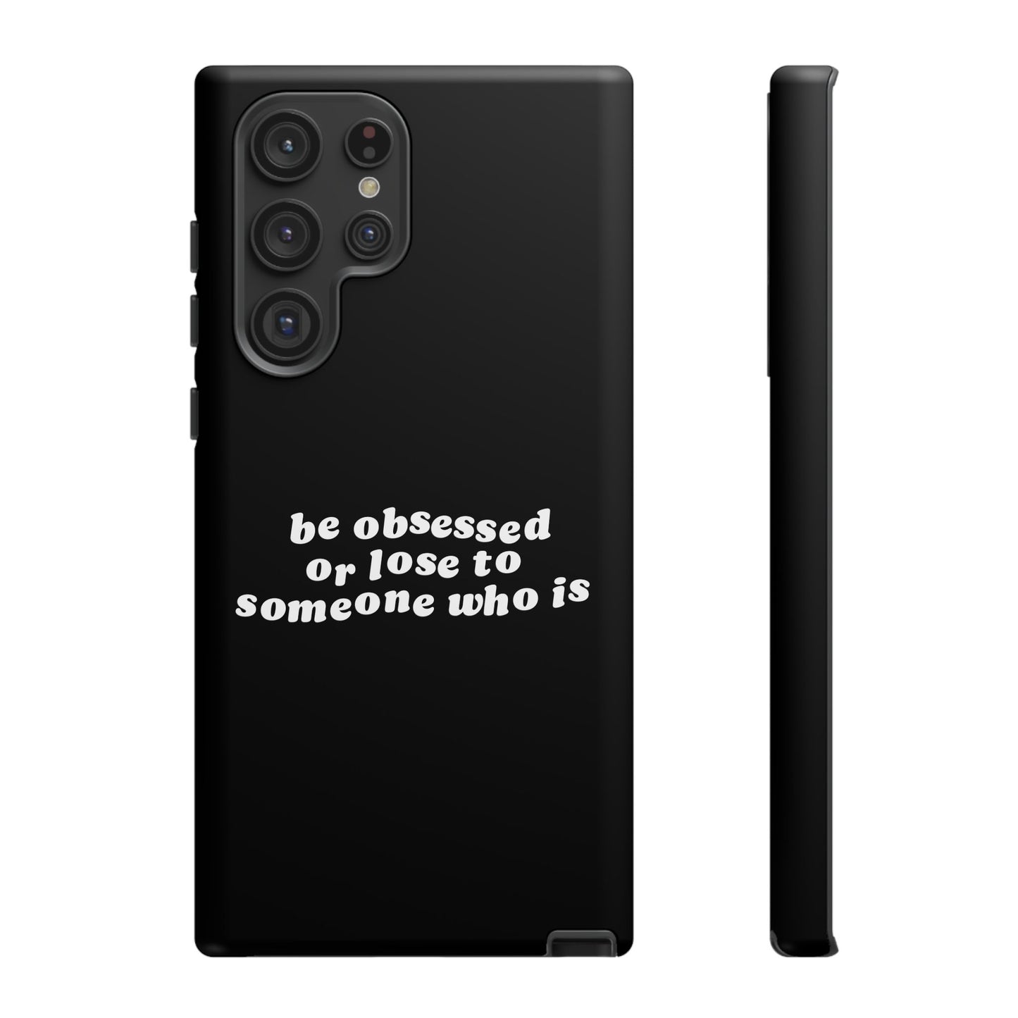 Too Obsessed Hard Case Schwarz Samsung