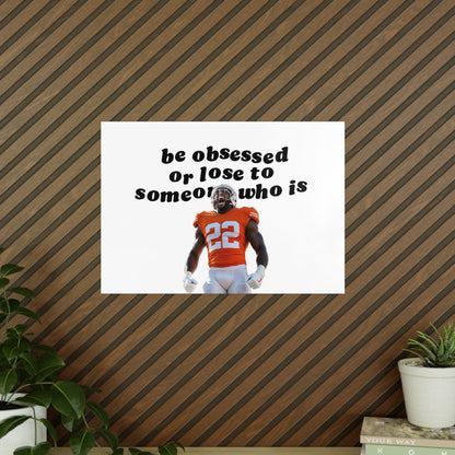 TÄKKEL Poster - Obsessed with the love (football)