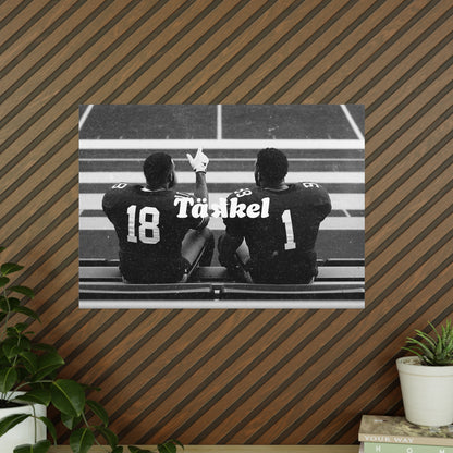TÄKKEL Poster – Brotherhood on the Bench